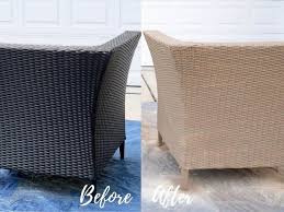 How To Spray Paint Outdoor Resin Wicker