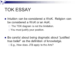 Tok Essay   Question          International Baccalaureate Theory     Document image preview