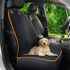 Pet Front Seat Cover For Cars Black