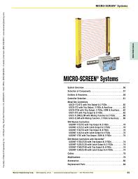 micro screen systems manualzz