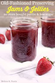 low sugar no pectin strawberry jam recipe