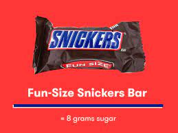 more sugar than a snickers bar