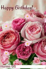 Happy rose day gif 2021. Birthday Flowers Gifs Tenor