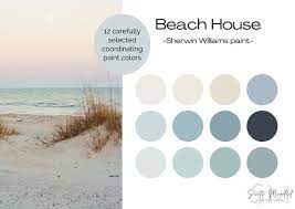 Beach House Color Palette Sherwin