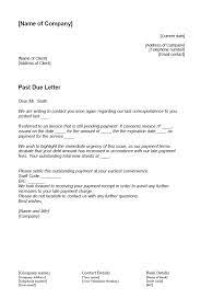 how to write a past due letter ionos