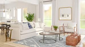 design an open living dining room