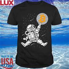 It's comfortable and flattering for both men and women. Official Bitcoin To The Moon Shirt Astronaut Bitcoin Hodl Btc Crypto T Shirt Hoodie Sweater Long Sleeve And Tank Top