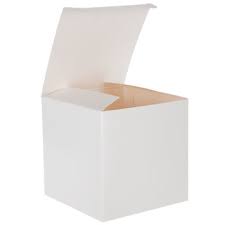 white gift box 4 x 4 hobby lobby