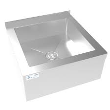 freestanding utility tub with drain