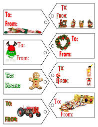 Template Printable Christmas Template Gift Label Templates Happy