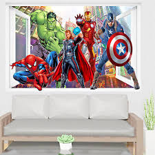 Avengers Superheroes Wall Art Stickers