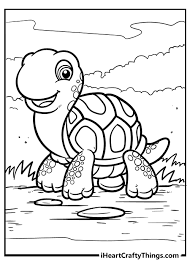 Children love to know how and why things wor. Turtle Coloring Pages Updated 2021