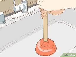 5 ways to unblock a drain wikihow