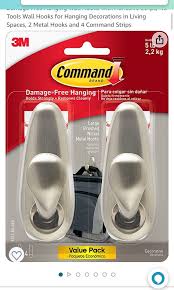 3m Command Large Metal Wall Hook
