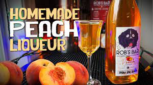 simple homemade liqueurs peach liqueur