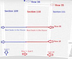 interactive seating chart with seat views