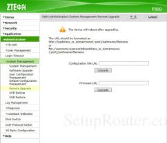 You can easily reset your wireless wifi router. Zte F609 Screenshot Remoteupgrade