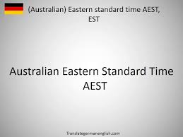 how to say australian eastern