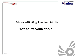 Hytorc Hydraulic Tools