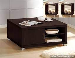 Espresso Coffee And End Tables Set