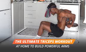 the ultimate triceps workout at home to