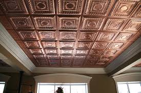 faux copper ceiling tiles