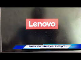 how to enable virtualization vt x in
