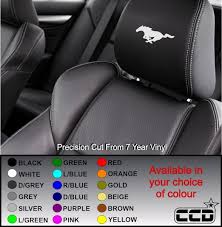 Mustang Logo Seat Covers Save