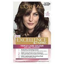 loreal excellence 4 dark brown new