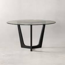 Round Arc Dining Table Coal For