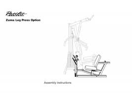 zuma leg press station precor