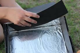 how to make a shoebox solar oven
