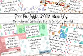 All things are difficult before they are easy. from clubnarwhal. Free Printable 2018 Monthly Motivational Calendars