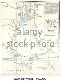 A Map Of Mobile Bay In The State Of Alabama Comprising The