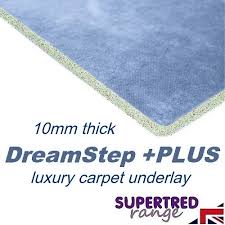 dreamstep plus 10mm carpet underlay