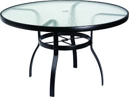 Glass Top Table Round Outdoor Table