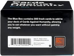 There is the 2012, 2013, and 2014 holiday packs or get the unofficial humanity hates the holidays. Amazon Com Cards Against Humanity Blue Box 300 Card Expansion Toys Games
