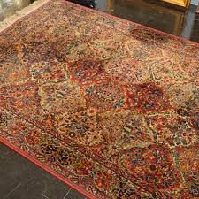 power loomed wool rug