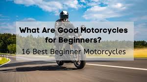 16 good beginner motorcycles what are