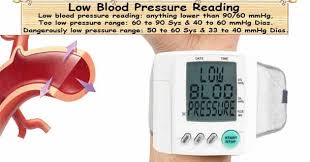 Low Blood Pressure Reading Low Too Low Dangerously Low Bp