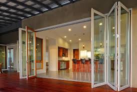 Open Aluminium Bi Folding Door 5mm