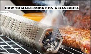 how to make smoke on a gas grill bbq