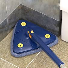 360 rotatable triangle cleaning mop