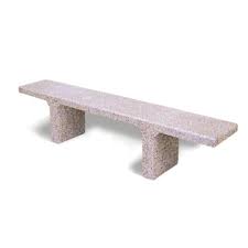 Pathway Concrete Bench Without Back 7 Ft 510 Lbs