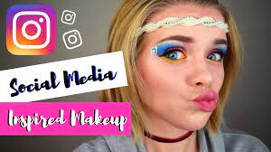 a rainbow social a inspired makeup