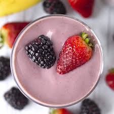 strawberry blackberry banana smoothie