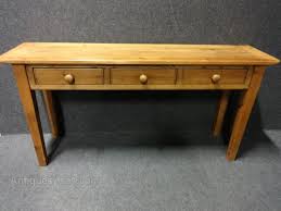 A Good Pine Console Table Side Table