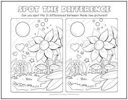 Flower Garden Spot The Difference