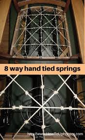 ilration of 8 way hand tied springs
