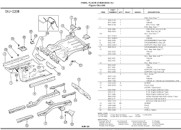 floor pan replacement diagram jeep